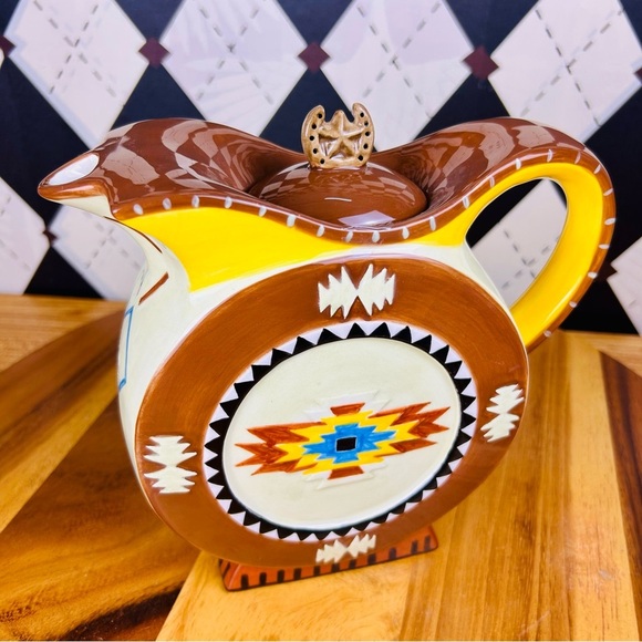 Other - Teapot Southwestern Ceramic Native American Geometric Design